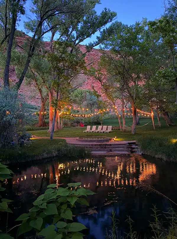 Meadow Pond at Dusk