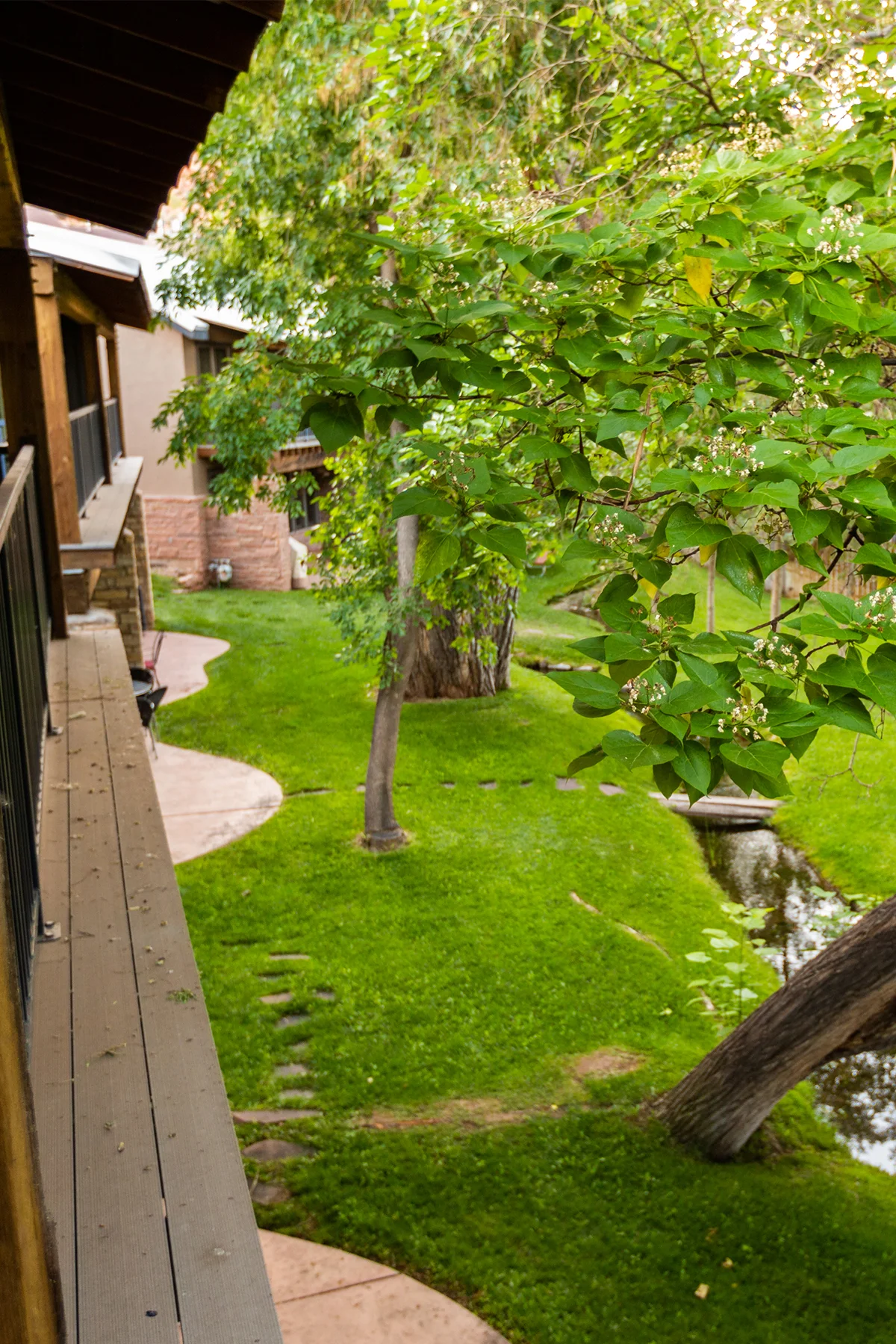 Creekside Balcony