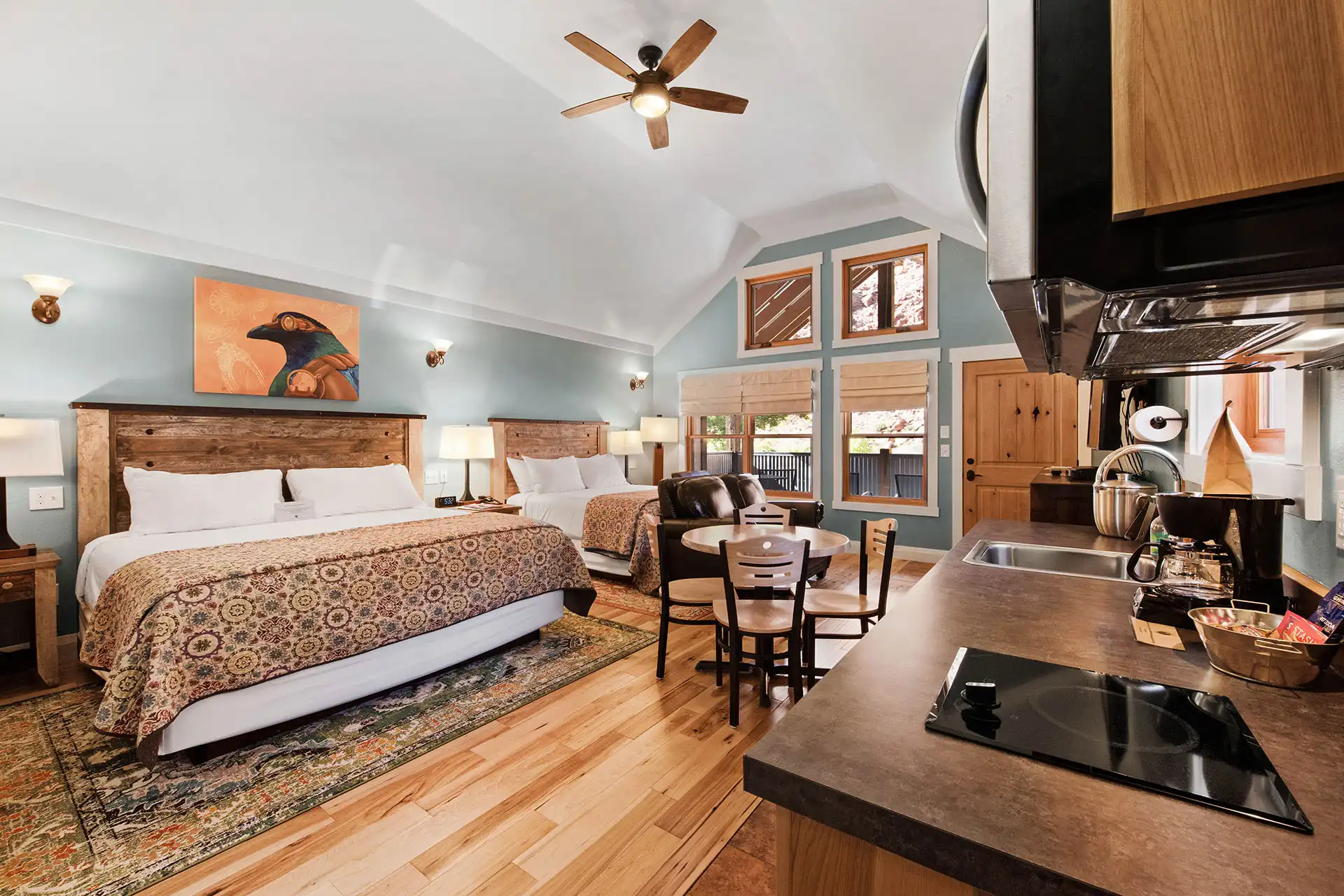 Interior of Premium Double Bungalow