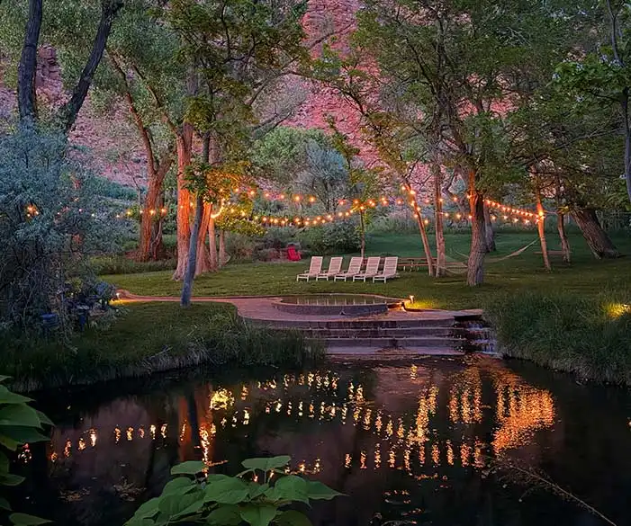 Meadow Pond at Dusk