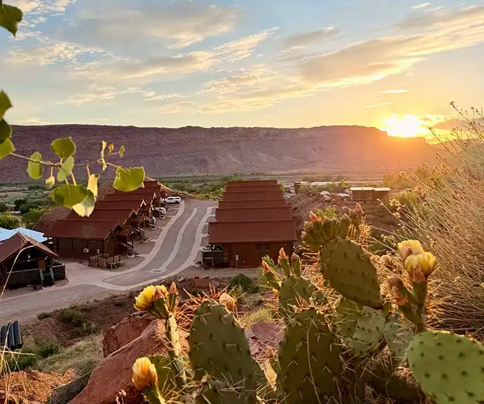 Ranch View During Sunset